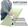 thumbnail image 5 of KANGAROO Anti Fatigue Cushioned Kitchen Floor Mats, Office Desk Standing Mat, 32x20 Sage Green, 5 of 10