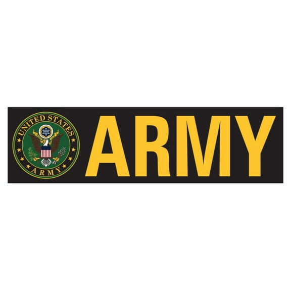 Army w/Logo Bumper Sticker - Veteran Owned Business