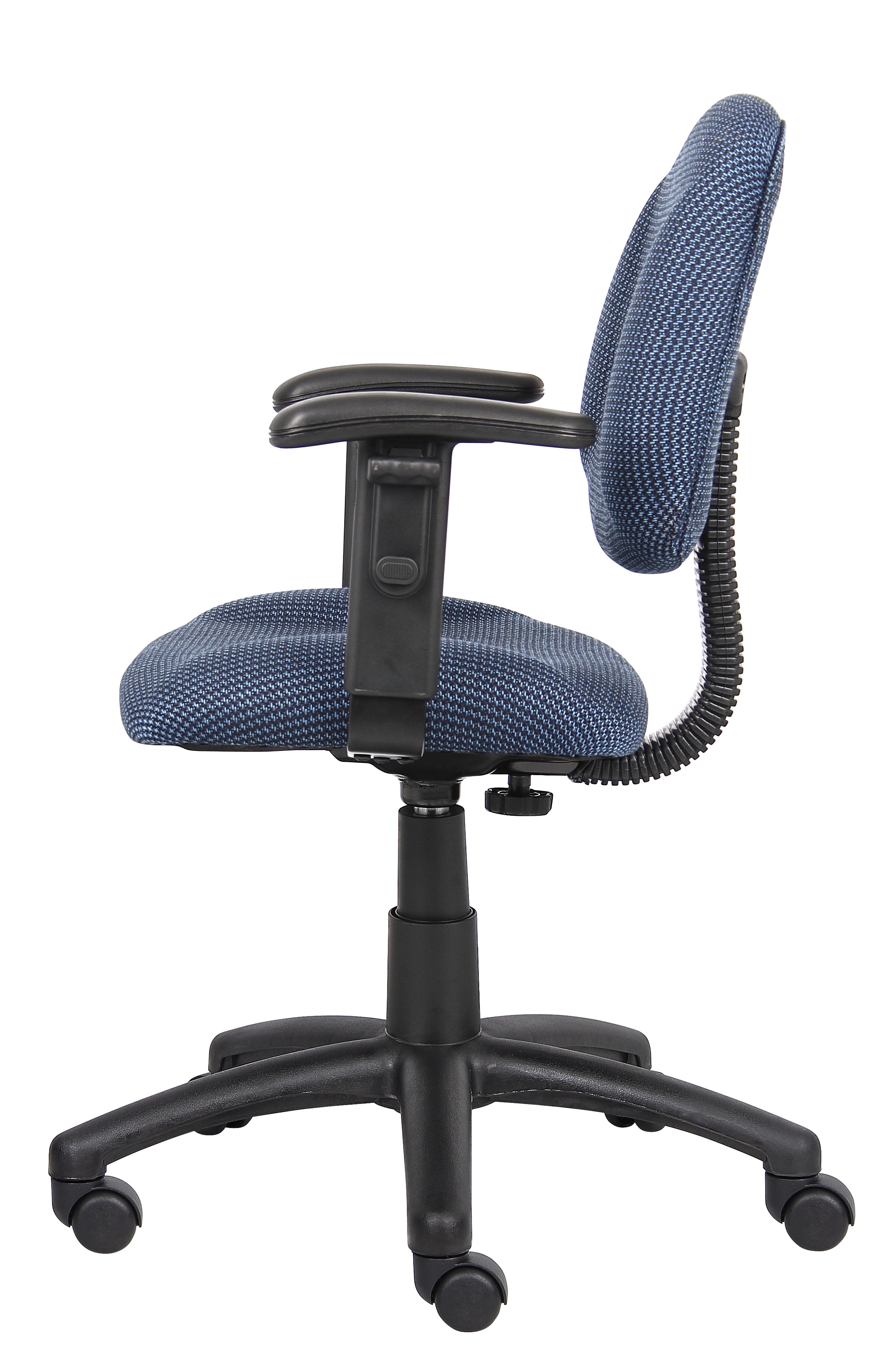 Boss Office Products Beyond Basics Adjustable Office Task Chair with Adjustable Arms, Multiple Colors