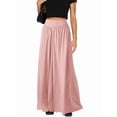 thumbnail image 2 of Pantalones Palazzo Holgados de Cintura Alta Elástica para Mujer, Informales, con Bolsillos, Holgados y Largos de Otoño Rosa XL, 2 of 7