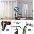 thumbnail image 6 of Urbanest Adjustable Single Curtain Rod Set Domanda Finials – 5/8 -Inch Diameter, With Antique Gold Rod, 84–120 Inches, 6 of 6