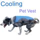 thumbnail image 2 of Chaleco de enfriamiento para perros: abrigo de enfriamiento reflectante para perros con correas laterales ajustables, chaqueta de enfriamiento para mascotas para perros pequeños y medianos brillar Juguete, 2 of 4