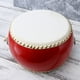 thumbnail image 5 of Instrumentos de percusión musical de tambor antiguo chino tambor de vaca tambora juguete con palos correas, 5 of 8