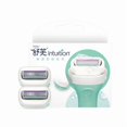thumbnail image 1 of Schick Intuition Refill Blades with Aloe Vera Soap Head - 2-Pack Manual Razor Replacement Cartridges for Men & Women, 4-Layer Blades for Smooth, Comfortable Hair Removal, Portable Grooming Accessory, 1 of 6