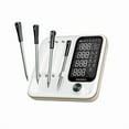 thumbnail image 1 of INKBIRD WiFi & Bluetooth Meat Thermometer with 4 Probes Unlimited Range Dishwasher Waterproof Bluetooth Thermometer for iOS & Android, 1 of 11