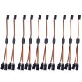 thumbnail image 1 of Cables servo, 10 piezas, divisor servo, cable de extensión servo, cable servo en Y, tecnología avanzada, 1 of 9