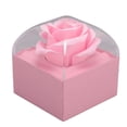 thumbnail image 3 of Suodoka Elegant Rose Ring Box Multi Purpose Velvet Flower Case for Proposal Wedding and Jewelry Storage, 3.1 Inches / 8.0 cm, Pink, 3 of 9