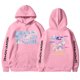 thumbnail image 2 of Moonsky Sudadera con capucha de moda para mujer de la cantante pop Dem/0n HUNTR/X con jersey corto, suave y cómoda, top de manga larga para uso informal en primavera, otoño e invierno. (Rosa S), 2 of 5