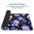 thumbnail image 3 of Salouo flower Skull crystal Print Large Mouse Pad,Extended Mat Desk Pad, 3mm Thick Mice Pad Desk Mat Big Desk Pad for Work, Game, Office, Home -16 x 29.5in, 3 of 8