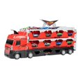 thumbnail image 1 of Cars Giant Truck Transformer Folding Track With Ejector Raceway-KEEW, 1 of 4