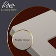 thumbnail image 5 of ENERLITES Reve Collection Luxury Decorator Switch Cover, Screwless Wall Plate, Matte Finish, Mid-Size 1-Gang, Unbreakable Polycarbonate Thermoplastic, UL Listed, RSI8831M-NK, Nickel, 5 of 5