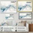 thumbnail image 4 of Designart "White Grey Line Art modern Calligraphy" Modern Wall Decor, 4 of 5