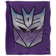 thumbnail image 2 of Transformers Decepticon Shine Silky Touch Super Soft Throw Blanket 50' x 60', 2 of 6