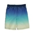 thumbnail image 2 of Big Chill Boys Gradient Printed Swim Trunks, Sizes 4-18, 2 of 3