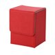 thumbnail image 1 of Caja de almacenamiento para barajas de cartas coleccionables con capacidad para 100 cartas. Organización de cartas para coleccionables. Rojo, 1 of 9