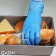 thumbnail image 3 of Guantes de Vinil Libre de Latex Y Nitrilo Gaon Kit 100 Talla M Azul, 3 of 8
