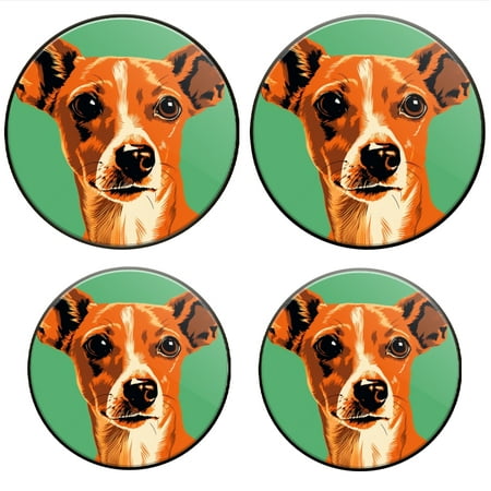

Bahomeck Electric Stove Burner Covers Set Of 4 Orange And White Dog With Large Ears Metal Gas Stove Burner Covers Protecting Gas Stoves 8 Inch And 10 Inch