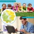 thumbnail image 1 of Pelota antiestrés - Juguete sensorial para aliviar la ansiedad del TDAH para niños Juguete de descompresión para adultos Ndcxsfigh libre de BPA, 1 of 9