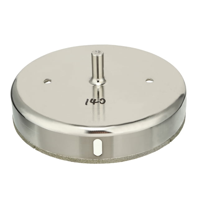 Consejo agujero Sierra Taladro de Metal para Vidrio Cristal Unique Bargains 140 mm Diámetro diamante partículas de revestimiento