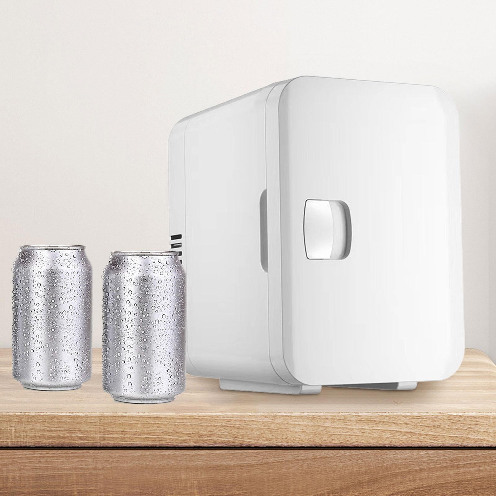 6 Liters Mini Skincare Fridge Portable USB Refrigerator Small Electric Compact White for Cosmetics Multipurpose Sturdy