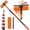 24FT(Reach 30ft), variant on 30FT High Window Cleaning Kit with Pole,2 in 1 Window Squeegee for Window Cleaning,5-24FT Professional Window Clean Pole Kit Include Replacement,180°Rotatable Squeegee for Indoor/Outdoor High Windows