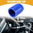 thumbnail image 2 of Unique Bargains 1Pcs 35mm 1.38" ID Universal Silicone Coolant Cap Intake Vacuum Hose End Plug Silicone Blue, 2 of 6