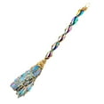 thumbnail image 5 of Halloween Broom Ornament Natural Black Tourmaline Quartz Stick Magic Broom S1 T2M3, 5 of 8