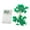 B, variant on TUWABEII St. Patrick's Day Decorations Lights Leprechaun Hat Gold Coin String Light Green Yellow Light Battery Operated Romantic Gifts