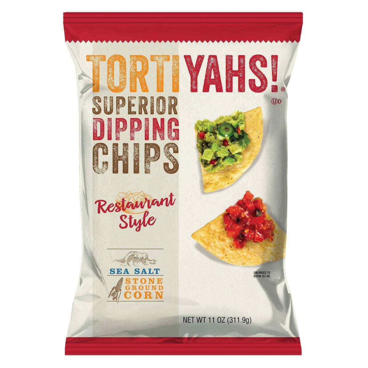 Tortiyahs! Superior Dipping Chips Restaurant Style with Sea Salt, 3