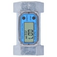 thumbnail image 2 of Brrnoo Digital Turbine Meter, Electronic Digital Fuel Liquid Water Gas Oil Flowmeter 2in 2.3V3.3V LLW50, 2 of 8