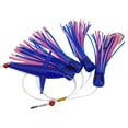 thumbnail image 2 of Bgsha Bait Trolling Lure Bait Rig Lure 1set Metal plastic 210g Stronger Winding More Dynamic Posture Marlin Sailfish, 2 of 8
