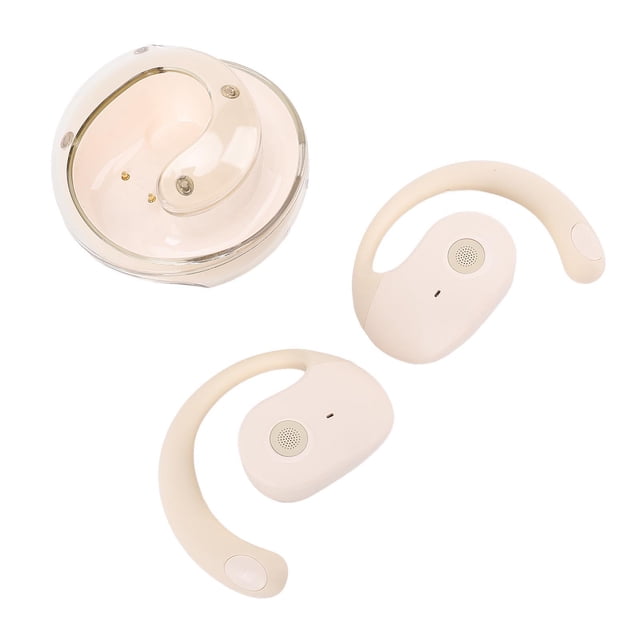 Al Translation Earbuds, Language Translation Earphone 140 Languages Simultaneous Interpretation Real Time for Travel Beige