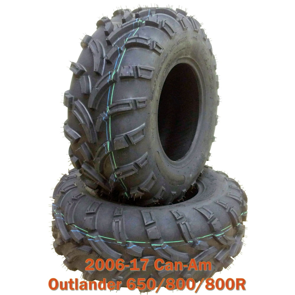 26x812 ATV Front Tires Set for 0617 CanAm Outlander 650/800/800R