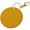 Mustard Yellow, variant on Boutique Circular Leather-Look PU Keyclip