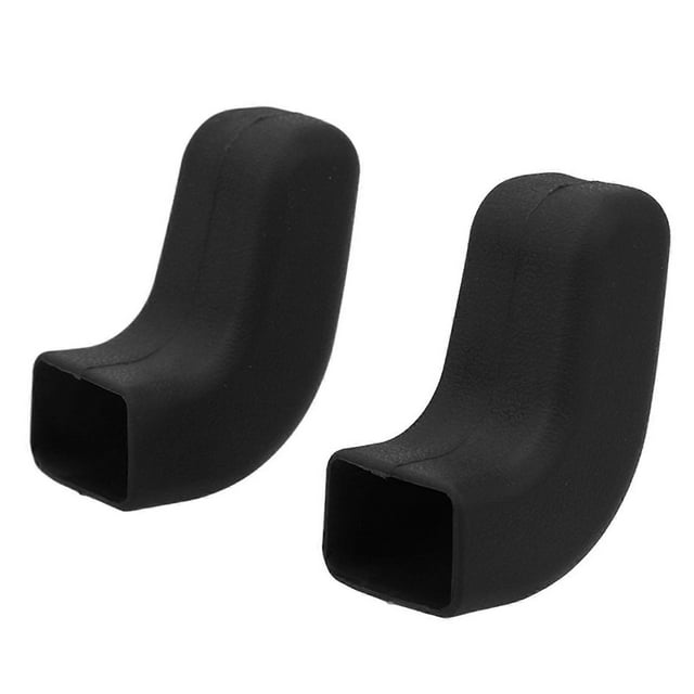 1 Pair Bumper Tow Hook Cover Cushion Tow Hook Protector Replacement for Wrangler JK JL Gladiator TJ 2007?2023 Black