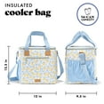 thumbnail image 3 of Fit & Fresh, 24-Can Soft Sided Insulated Cooler Bag, Leak Proof, Portable, Travel, Lemon Vines, 3 of 8