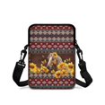 thumbnail image 2 of Chririnla Crossbody Purse for Running, Lightweight 2 Layer Crossbody Bags for Women Southwestern Style Horse & Sunflower Print Crossbody Messenger Wallet, 2 of 7