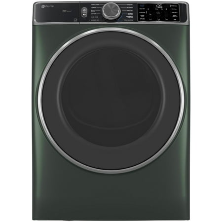 Ge Profile Pfd95espw 28  Wide 7.8 Cu. Ft. Energy Star Certified Electric Dryer - Green
