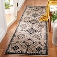 thumbnail image 3 of SAFAVIEH Vintage Hamadan Blathnaid Oriental Runner Rug, Brown/Black, 2'3" x 8', 3 of 9