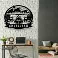 thumbnail image 4 of Craftnamesign Custom Camping Metal Wall Art LED Light, Camping Metal Sign, Camping Decor, 4 of 5