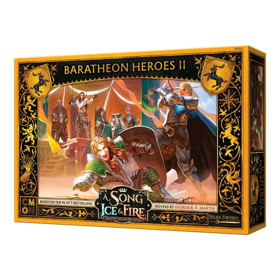 A Song of Ice and Fire Miniatures Game SIF810 Baratheon Heroes II
