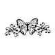 thumbnail image 3 of Decoración de mariposas, aspecto colgante, mariposa 3D, decoración bohemia para el hogar, decoración de pared para dormitorio, baño y sala de estar., 3 of 9