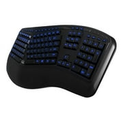 Adesso Tru-Form 150 3-Color Illuminated Ergonomic Keyboard
