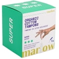 thumbnail image 1 of Tampones Marlow, 100% algodón orgánico, Easy Glide Super 54 unidades, 1 of 9