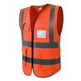 thumbnail image 4 of Chaleco reflectante de seguridad Sunnimix Naranja XL, 4 of 8