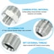 thumbnail image 4 of Conectores de Niple Reductor Hexagonal Adaptador de Tubo Macho 7/8 Flare JIC x Macho 3/8 NPT, 4 of 6