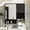 Black#2, variant on Bathroom Vanity, 20'' Wall Mounted Bathroom Storage Cabinet with Mirror, Wall Mounted Home Storage with Door, Mirrored Wall Medicine Cabinet, White Bathroom Storage Cabinet,Bathroom Shelving