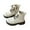 White, variant on REDARER Woven Boots for Kids, Soft Sole Short Booties, Fall Winter Casual Shoes for Boys and Girls, Everyday Wear,Size:4.5-5 Years