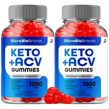 Micro Bio Brands ACV Gummies Supplement, MicroBioBrands Formula Gummy, 2 Pack , 120 Gummies