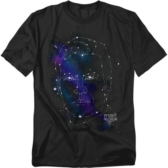 Star Trek Kirk Constellations Officially Licensed Adult T-Shirt M